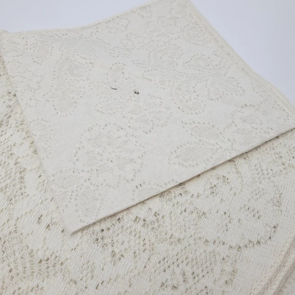 Quaker Lace vintage lace table set 12 pieces